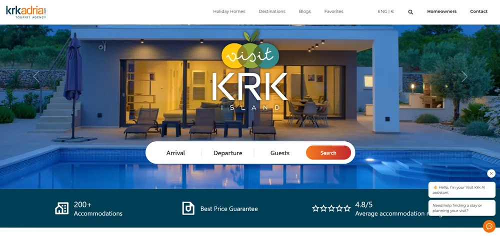 Visit Krk / Krk Adria — project preview