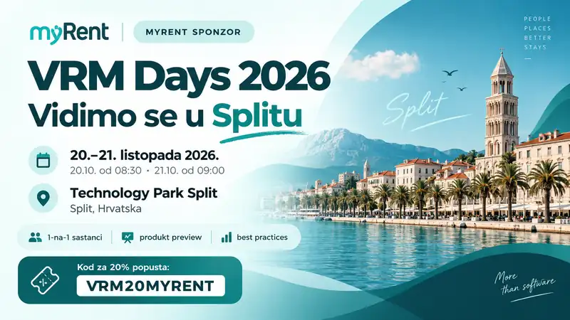 Meet MyRent at VRM Days 2026 in Split – book a one-to-one session