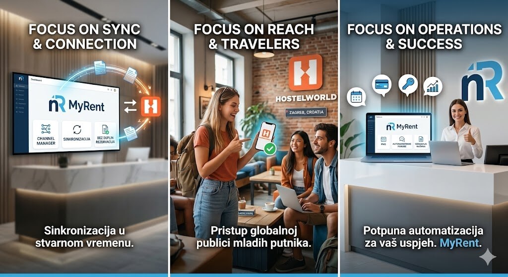Connecting Hostelworld with MyRent Channel Manager